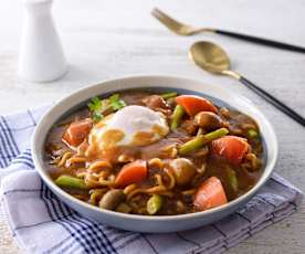 蔬菜咖哩濃湯麵