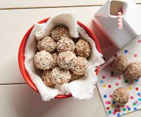 Almond Butter and Jam Power Balls