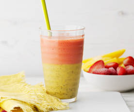 Smoothie nascer-do-sol