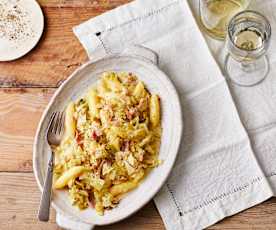 Spitzkohl-Schupfnudeln