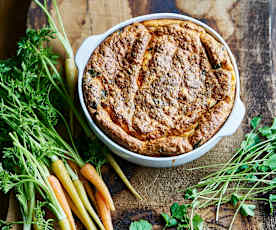 Soufflé de legumes da época