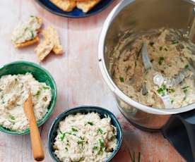 Rillettes de maquereau au fromage frais et aux herbes