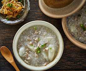 山药瘦肉粥