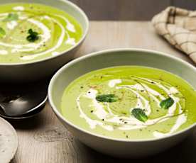 Pea and Mint Soup (TM6)