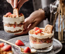 Tiramisu facile aux fraises