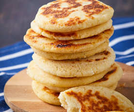 Arepa dominó