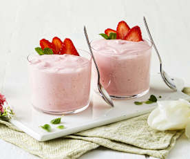 Mousse alle fragole e formaggio