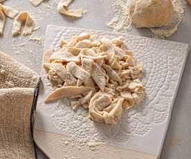 Χειροποίητες χυλοπίτες