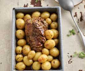 Agneau à la méditerranéenne cuisson lente