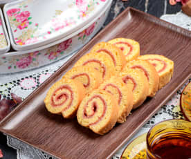 Bahulu Gulung (Malay Roll Cake)