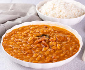 Arroz e feijão tradicional