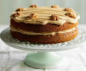 Coffee and Walnut Cake