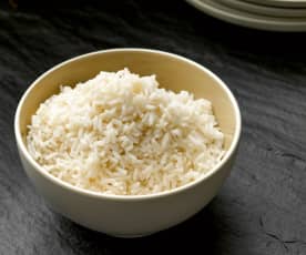 Cocción de arroz