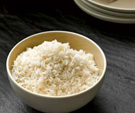 Steamed rice