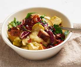 Aardappel- en spruitjespuree