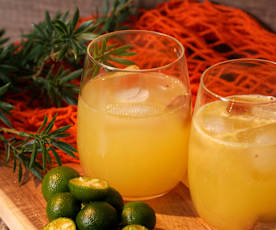 Limau Kasturi Asam Boi (Sour Plum Calamansi Drink)