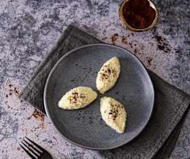 Baccalà mantecato con polvere di caffè