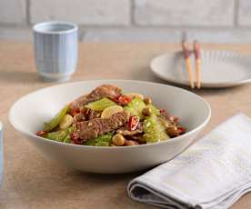 樹子苦瓜炒肉片