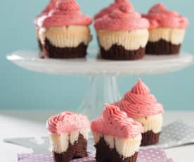 Tri-Coloured Cupcakes