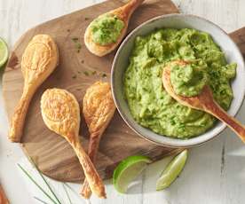 Cucharitas de guacamole