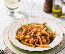 Fileja al ragù