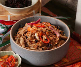 Nasi Daging with Air Asam