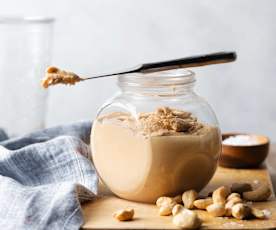 Mantequilla de anacardos