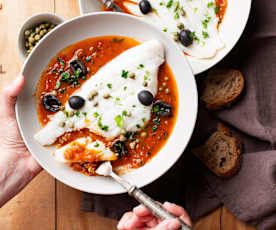 Pescado a la putanesca