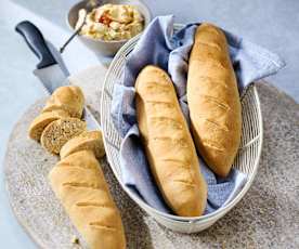 Vollwert-Brötchen/Baguettes