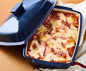 Lasagne salsiccia e mozzarella