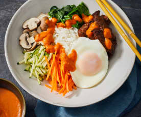 Korean beef bowl