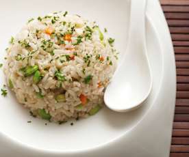 台式九层塔盖饭