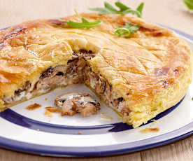 Mushroom pie