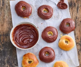 Donuts au chocolat