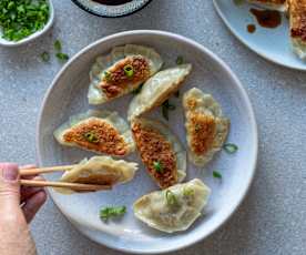 Sticky bottom dumplings (Brett McGregor)