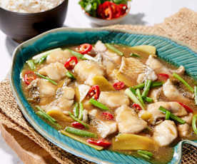 Ginger Scallion Fish Slices