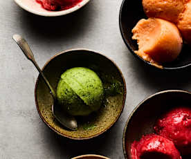 Sorbet z mraženého ovoce