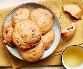 Cookies fourrés à la pâte à tartiner