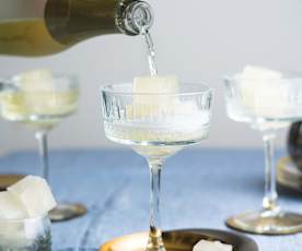 Frozen Champagne Jellies