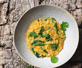 Hindistan Cevizi Sütlü Mercimek (Coconut Dhal)