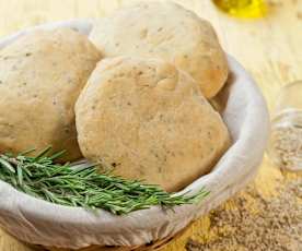 Pane arabo al rosmarino con za'hatar