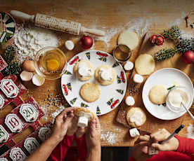 Biscotti pupazzo di neve
