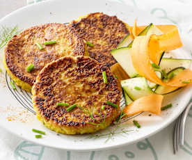 Galettes de légumes