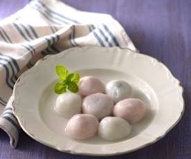 Black Sesame Glutinous Rice Dumplings