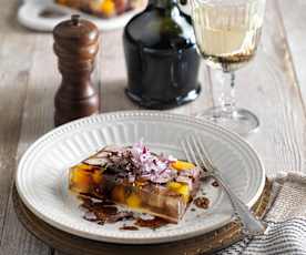 Käferbohnen-Tafelspitz-Sülzerl