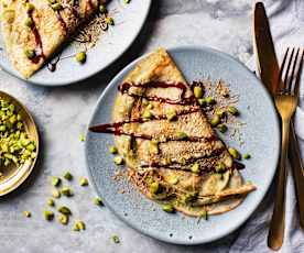 Dubai Chocolate Pannenkoekjes