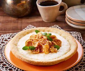 Tarta de guayaba y chile habanero