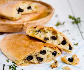 Ciabatta s olivami a tymiánem