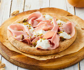 Pizza romana blanca