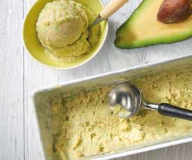 Avocado and Banana Ice Cream